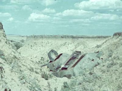 T-34 tank in color 1942 6