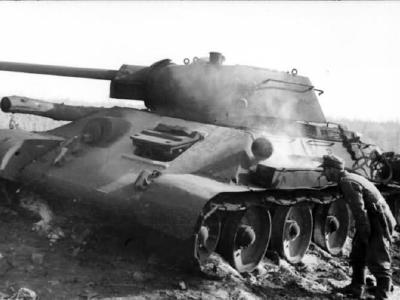 Pokrowka russian tank T-34 1