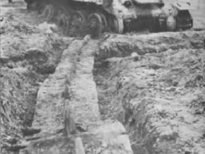knocked out T-34 2