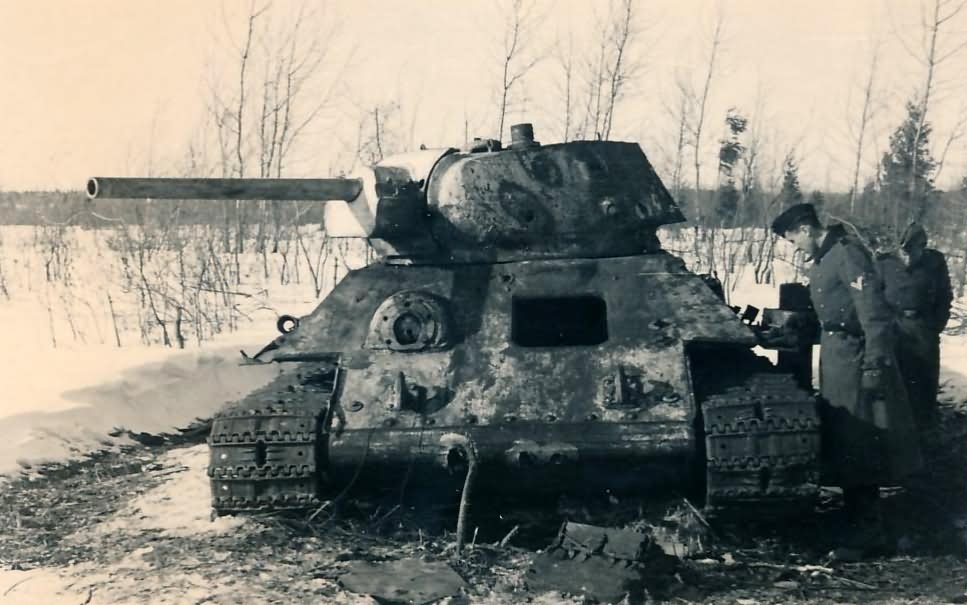 battle of tank t-34 trailer