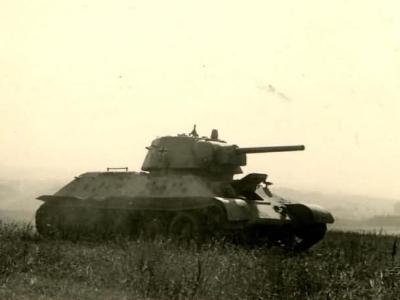 T-34 soviet tank in german service
