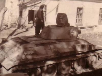 T-34 tank in German service