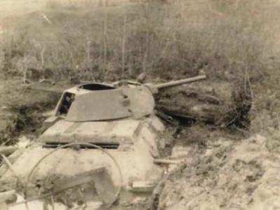 Abandoned Tank T-34