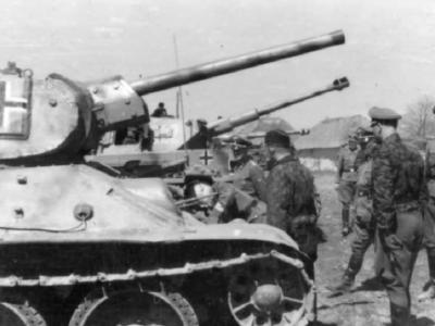 T-34 and Panzer IV of the „Das Reich”
