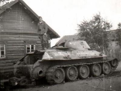 T-34 tank 1941