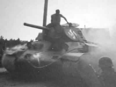 Captured T-34/76 early