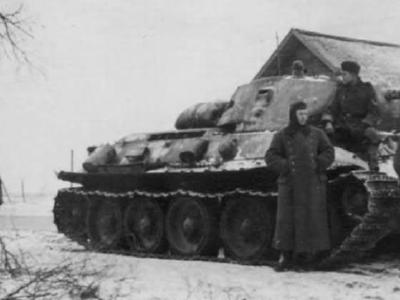 Captured T-34 eastern front