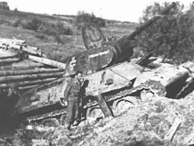 T-34/76 tank in german Wehrmacht service 54