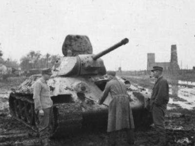 T-34/76 tank in german Wehrmacht service 70
