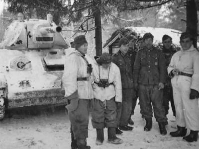 T-34/76 tank in German Wehrmacht Service 16