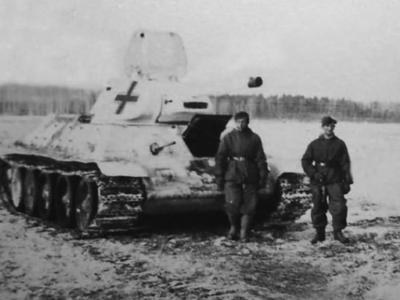 T-34/76 tank in german Wehrmacht service 27