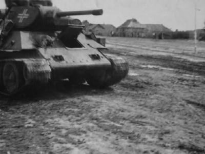 T-34/76 tank in german Wehrmacht service 40