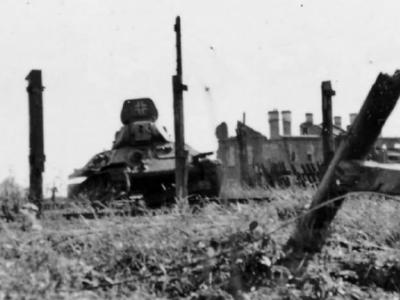 T-34 tank early in German Wehrmacht Service 7