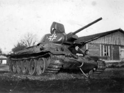 T-34 tank early in German Wehrmacht Service 5