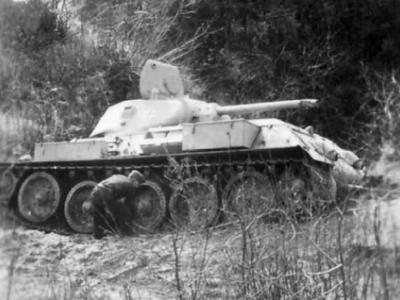 T-34 tank early in German Wehrmacht Service 8