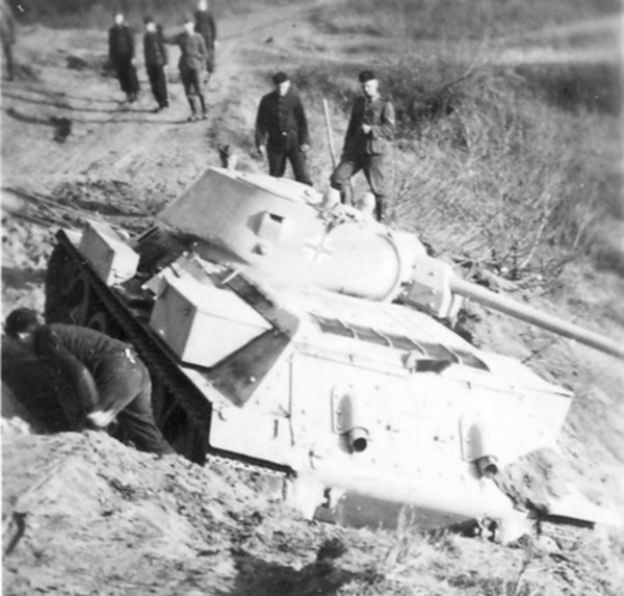 battle of tank t-34 really bad