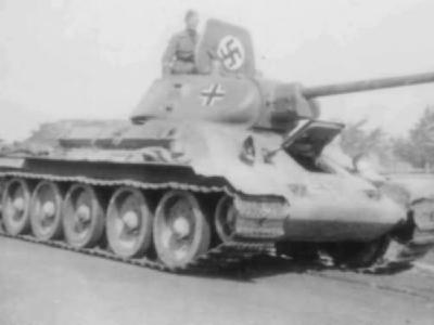 T-34/76 tank in german Wehrmacht service 36