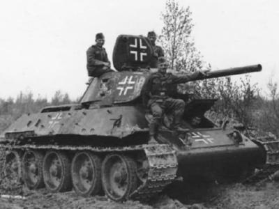 T-34 tank in german Wehrmacht service 51