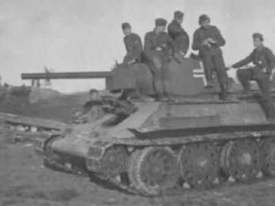 T-34/76 tank in german Wehrmacht service 46