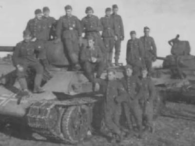 T-34 tank in german Wehrmacht service 80