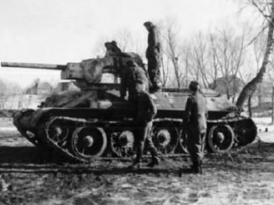 T-34/76 tank in german Wehrmacht service 48