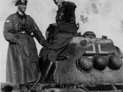 T-34/76 tank in German Wehrmacht Service 17