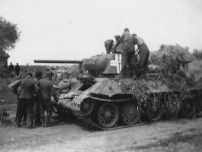 T-34 tank in German Wehrmacht Service 14