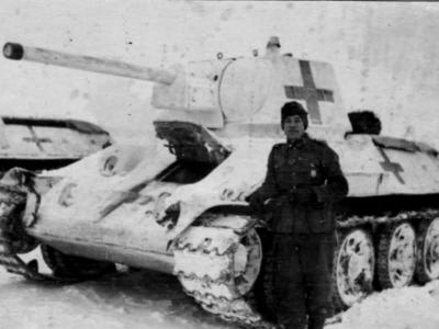 T-34/76 tank in german Wehrmacht service 30