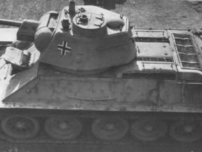 T-34/76 tank in german Wehrmacht service 38