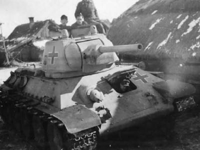 T-34/76 tank in german Wehrmacht service 33