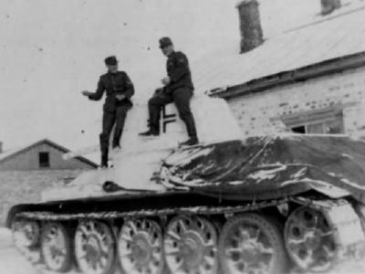 T-34/76 tank in german Wehrmacht service 66