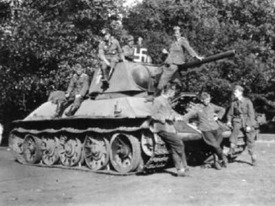 T-34/76 tank in german Wehrmacht service 26