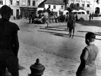 T-34/76 tank on street 248