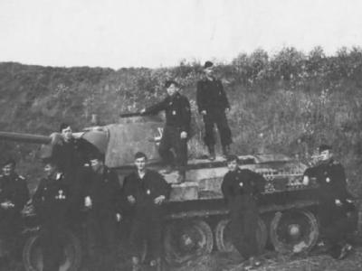 T-34/76 tank in german Wehrmacht service 53