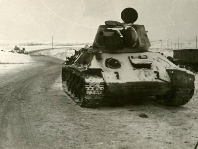 T-34 tank winter 3