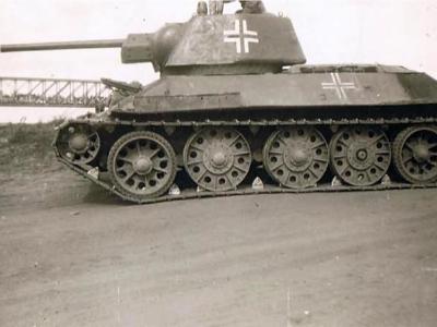 T-34 of the Wehrmacht