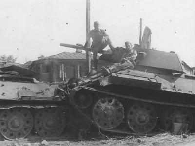 Soviet T-34 tanks 5