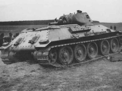 Soviet T-34 tank model 1940