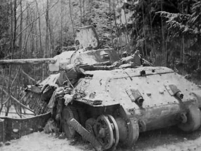 T-34 tank winter 18