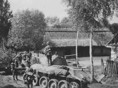 T-34 tank after capture by German forces, Summer 1941 4