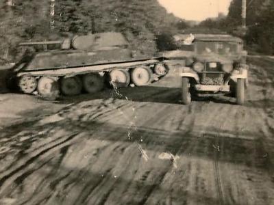 abandoned T-34 tank 10