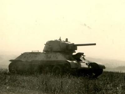 german T-34 tank Beutepanzer PzKpfW T-34 747(r)