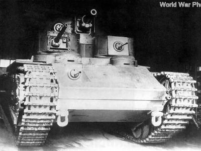 First prototype T-35-1 at the Bolshevik factory July 15, 1932
