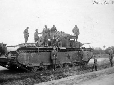 T-35 from 67th Tank Regiment, Ukraine 1941 4