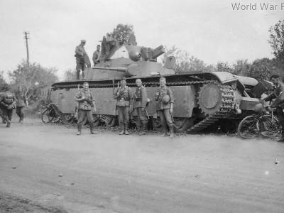 T-35 No 234-42 from 68th Tank Regiment, Lvov 1941