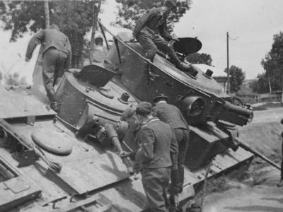 T-35 288-43 Городок (Horodok near Lviv) 1941