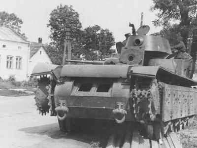 T 35 (model 1939) Horodok near Lviv 1941