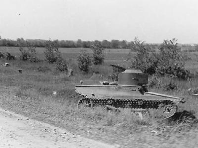 T-37 Russian Amphibious Tank