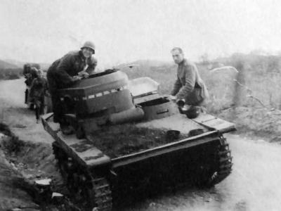 T-37 Soviet Light Amphibious Tank 1941