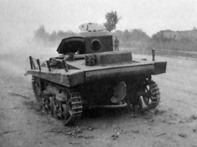 T-37 Soviet Light Amphibious Tank